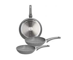 Tognana Pure Roq Set 3 Padelle da 20, 24, 28 cm