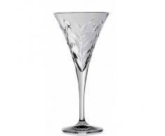 RCR Confezione 6 Calici in Vetro Laurus Acqua 2 Arredo Tavola, 9.9 cm