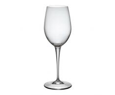 Bormioli - Bicchiere da Vino Trasparente Premium, Set da 6, Vetro, Trasparente, 33 cl
