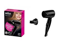 Braun Satin Hair 1 HD130 Style&Go Asciugacapelli da Viaggio