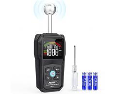 Misuratore di Umidità MESTEK Indicatore di Umidità 20-40mm Rivelatore di Umidità Igrometro Senza Ago Digitale LCD Display Allarme per Legni, Parete, Pavimenti, Legno, Gesso