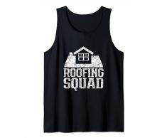 Squadra Tetti Coperture Tettoie Tetto Tettoia Lavoro Canotta