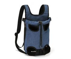 WINS Zaino per Cani Piccoli Medi Grandi trasportino per Cani Gatti Zaino per Cani Moto Zaino Porta Cane Borsa Cane 8-13kg