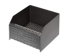 acerto 20204 - Bruciatore a pellet, inserto per camino, 25 x 25 x 17 cm