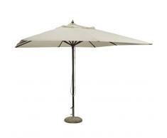 Milani Home s.r.l.s. Ombrellone da Giardino 2 X 3 Palo Centrale in Legno per Esterno Ristorante Gelateria Bar Hotel Albergo