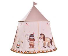 Sichuan Tenda da Gioco a Motivi Indiani per Bambini, Tenda da Gioco per Bambini Tenda da Bambino per Ragazzi e Ragazze Tenda da Castello per Interni allaperto
