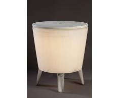 KETER Cool Bar - Tavolino da giardino, illuminato, colore: bianco, illuminato, 2022