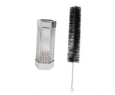Cabilock 1 set di forno per affumicare, a gas, a carbonella, a pellet Yakitori, per affumicare, a pellet, per forno a pancetta, strumento stabile