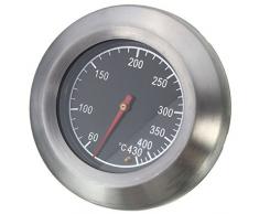 FHJZXDGHNXFGH-IT Calibro di Temperatura del termometro della griglia del Fumatore del Barbecue del Barbecue di Acciaio Inossidabile 5MS
