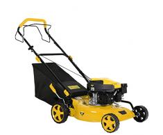 Tosaerba a spinta Tosaerba a gas Tosaerba a spinta senza fili Tosaerba a gas portatili antiscivolo con borsa - 60 l con motore a 4 tempi 144 cc Ohv