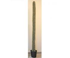artplants.de Cactus Artificiale Grande, in Vaso, Verde, 205cm - Succulenta/Cactus Finto
