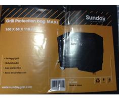 Sunday grill Telo/Sacco Bag Maxi Copri Barbecue A Gas 4015003 4 FUOCHI 160X68X110 CM