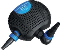 Jebao OME 5000 Eco Pompa Sommergibile per Laghetto Giardino, Cascate, Fontane e Filtri Esterni 5000L/H, 2 ingressi.