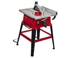 Einhell TC-TS 254 eco Sega circolare da banco (230-240 V, 2050 W, giri al min. 4250, lama Ø254 x ø30 - 24 denti, lama inclinabile fino a 45°, taglio max 80 mm, guida parallela ed angolare)