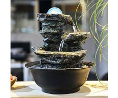 il salotto di decorazione feng shui palla fontana waterscape artigianali scrivania ornamenti zhaocai affari doni,lsg8819: 21 * 2 * 29