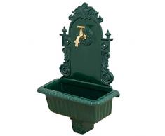 aubaho Lavabo Verde Giardino Fontana a Muro Alu Fontana Bacino del Bagno Bacino Stile
