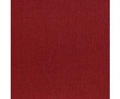 Telo di ricambio universale per tettuccio dondolo in tessuto resinato antimacchia da esterno Made in Italy (3 Posti, Bordeaux)