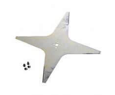Lama a 4 denti piatta per robot tagliaerba Ambrogio/Wiper serie L200, diametro: circa 290 mm