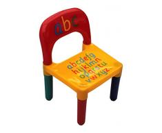 Set Tavolo e sedie ABC Alfabeto per Bambini in plastica – Bambini Bimbi Bambini – Gift by Home capanna®