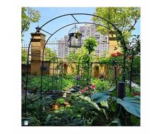 Arco da giardino per giardino resistente con struttura in metallo per giardino, patio, decorazione per esterni