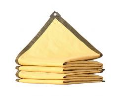 Teli Ombreggianti da Esterno Impermeabile, Rinfrescante e Antistretching Telo Ombreggiante Con Occhielli Può Bloccare Il 90% dei Raggi UV Vela Ombreggiante ( Color : Beige , Size : 5x15m/16.4x49.2ft )