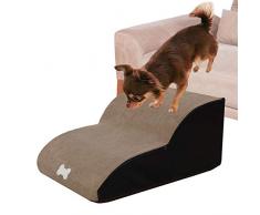 qingyin Scale per Animali Domestici per Cani E Gatti, Scale per Cani Scale per Animali Domestici, Scale Leggere per Animali da 55 kg, Rampe per Cani di Piccola Taglia per Divano Letto |