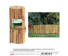 Betty Garden 3428 - Bordo Ornamentale Per Giardino In Legno Bamboo