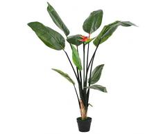 EBTOOLS Strelitzia Artificiale, Pianta dappartamento per Soggiorno o Ufficio, 155 cm di Altezza