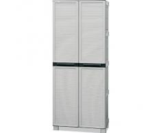 ARMADIO IN RESINA TUTTOPIANI PER ESTERNI CERNIERE IN METALLO L.70 P.39 H.172