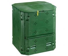 Dehner – Termica – Compostiera 420 Litri, Circa 84 x 74 x 74 cm, plastica, Verde