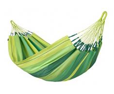 LA SIESTA® Modesta Jungle - Amaca singola classica in cotone biologico