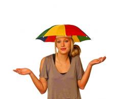 Testa Cappello Ombrello - Bambini E Adulti Ombrellone Affitti, Pesca, Golf