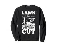 Trinciatrice divertente per la cura dellerba del paesaggista Felpa