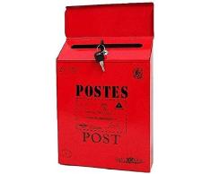 cassetta postale moderna cassetta postale Cassetta postale con serratura Cassetta postale antica americana retrò Cassetta postale multiuso Cassetta postale multiuso antipioggia Cassetta postale multi