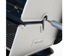Dometic 9103300175 - Barbecue a griglia portatile, funzionamento a gas, con 2 piastre di cottura, modello Classic 2, 50 mbar