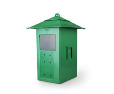 LOVEPET Alimentatore Koi Dispositivo di Alimentazione Automatica Dell'acquario Macchina per La Caduta di Un Laghetto da Esterno 5L Grande capacità