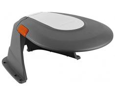Gardena 4007-60 Copristazione per Robot Tosaerba, Protezione da Sole e Intemperie, Coperchio Ribaltabile, Viti Incluse