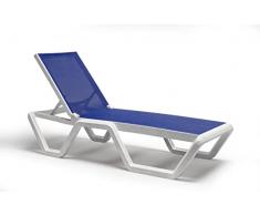Scab Lettino in Resina Blu