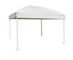 Gazebo pagoda 4x4m professionale certificato PVC 650g copertura bar ristorante maneggio chiosco