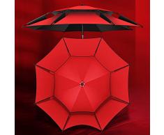 MNNM Ombrellone da Balcone, Ombrellone da Giardino con Regolabile in Altezza, Ombrellone da Sole con 16 Costole, Parasole per Pesca, Spiaggia (Size : 2.6M)