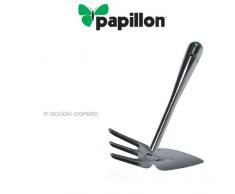 Papillon 8060279-Zappa-Forchetta da giardinaggio, cromata