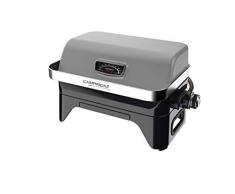 Campingaz Gas BBQ Attitude2go CV, Barbecue Portatile a Basso Fumo per Campeggio, griglia da Tavolo, Barbecue con Coperchio, termometro e griglia in ghisa, Funziona con Cartuccia di Gas CV 470 Plus