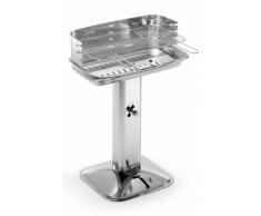 Ompagrill 36573 Barbecue Carbone 60-40 Venus INOX60430