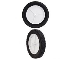 Parts Camp Ruota in plastica da 10 pollici adatta per camion a mano Oregon 72-110, tosaerba, carrelli Utility ruota universale 9615
