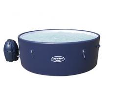 Lay-Z-Spa Monaco Airjet, Vasca Spa Idromassaggio Gonfiabile Rotonda Monaco da Giardino, 0.28 m3