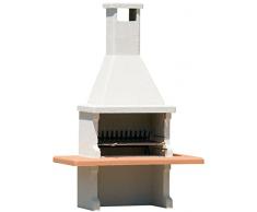 BARBECUE BETON CARBONE-LEGNA CEPPO PREFABBRICATO IN CEMENTO CM.L180xP90xH267