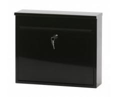 V-Part VB 440160 - Cassetta buca delle lettere, montaggio a parete, altezza 31,5 cm, colore: nero