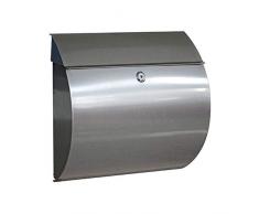 YDZS Cassetta Postale degli Stati Uniti, Cassetta Postale in Metallo Resistente alla Ruggine, Cassetta Postale Esterna Residenziale, Cassetta di Sicurezza Esterna per Ufficio