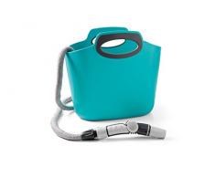 G.F. Aquapop Tubo Estensibile 30 Metri, in Kit, per l’Irrigazione di Giardini, Vasi, Balconi, Terrazzi e Verande, Azzurro, 30 m
