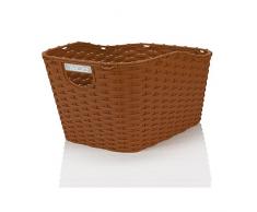 XLC cestino poly-rattan carry more per portapacchi con sistema XLC marrone